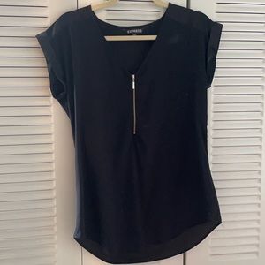 Black Express Blouse Size S
